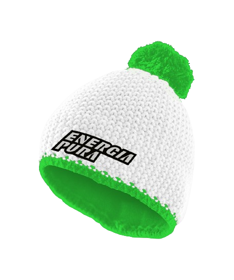 Čiapka Energiapura Peak White/Fluo Green - 2024/25