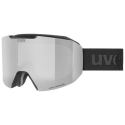 Lyžiarske okuliare Uvex Evidnt ATTRACT V Black Matt/Mirror Silver + spare lens - 2025/26