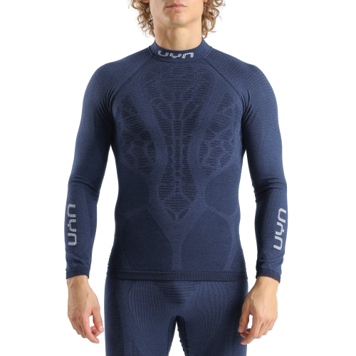 Funkčné tričko UYN Man Elevatyon Biomorph UW Shirt Long SL Turtle New Neck Indaco - 2025/26