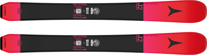 Zjazdové lyže Atomic Redster J2 70-90 Red Tension/Black - 2025/26