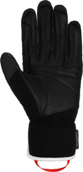 Lyžiarske rukavice Reusch Pro RC Black/White/Fire Red - 2024/25