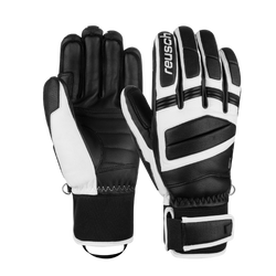 Lyžiarske rukavice Reusch Master Pro Black/White - 2024/25