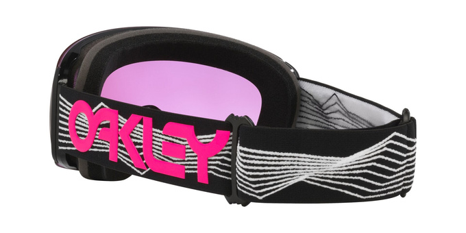 Lyžiarske okuliare Oakley Flight Deck M Black Wired/Prizm Snow Iced Iridium - 2025/26
