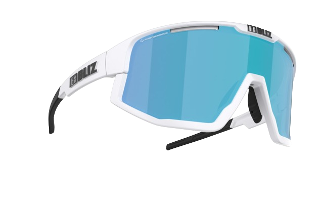 Slnečné okuliare BLIZ Fusion Matt White/Brown Blue