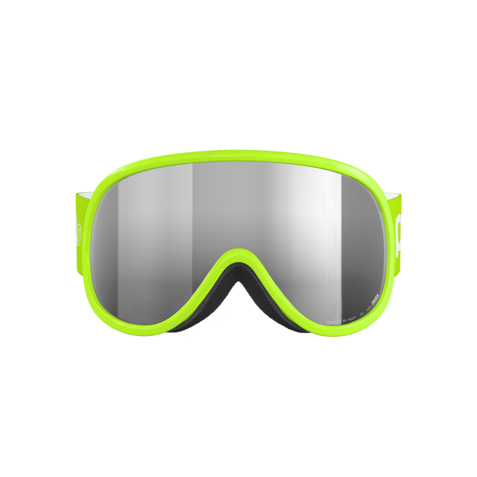 Lyžiarske okuliare POC Pocito Retina Fluorescent Yellow/Green/Partly Sunny Silver - 2025/26