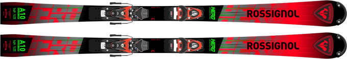 Zjazdové lyže Rossignol Hero Athlete SL PRO 128-149 R21 + SPX 11 GW B73 Hot Red - 2025/26