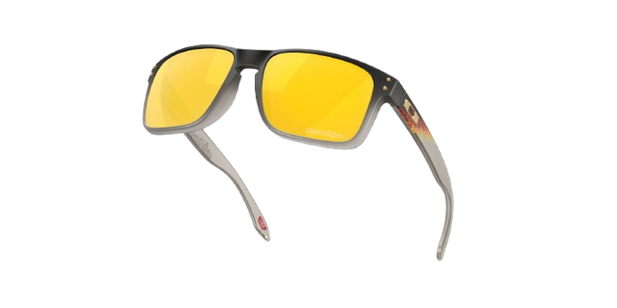 Slnečné okuliare Oakley Holbrook Troy Lee Designs Black Fade Frame/Prizm 24K Polarized Lenses