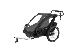 Príves na Bicykel Thule Chariot Sport 2-seat Multisport Bike Trailer Midnight Black - 2024