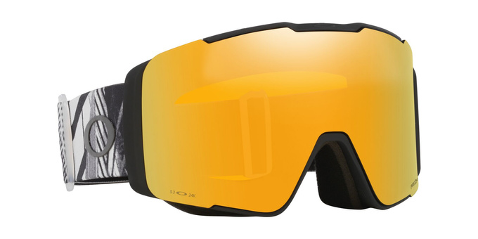 Lyžiarske okuliare Oakley Line Miner Pro L Black Forge/Prizm 24K Iridium + Additional lens Prizm Snow Sage Gold Iridium - 2025/26