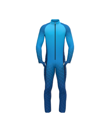 Lyžiarska kombinéza Energiapura Competition Junior PRO/Turchese/Blue (insulated, padded) - 2025/26