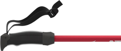 Zjazdové palice Atomic AMT JR Telescopic Red/Silver - 2024/25