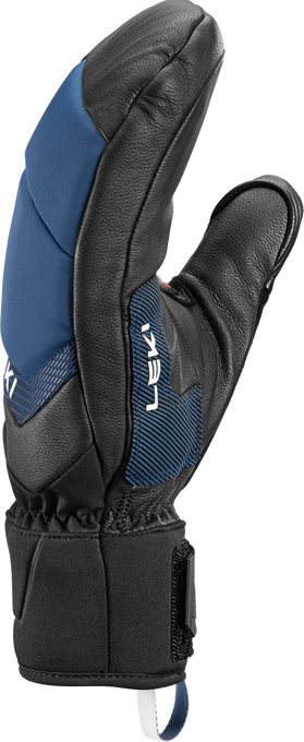 Lyžiarske rukavice LEKI Griffin Base 3D Mitt Black/Marine - 2025/26