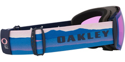 Lyžiarske okuliare Oakley Flight Deck Pro L Mikaela Shiffrin Sig/Prizm Snow Iced Iridium + Additional lens Prizm Snow Sapphire Iridium - 2025/26