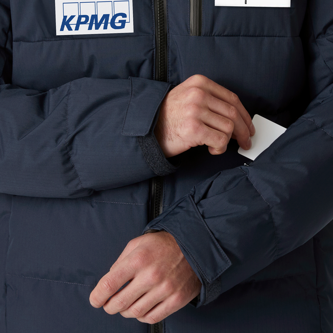 Lyžiarska bunda Helly Hansen Kvitfjell Race Puffy Jacket Navy NSF Team - 2024/25