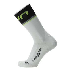 Cyklistické Ponožky UYN Man Cycling One Light White/Black