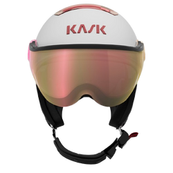 Lyžiarska helma KASK Chrome Visor White/Pink Gold - 2024/25