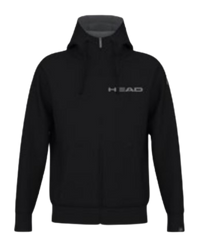 Mikina HEAD Hoodie FZ Black - 2024/25