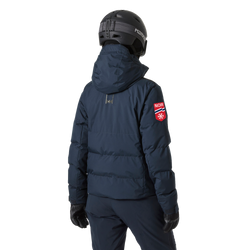 Lyžiarska bunda Helly Hansen W Kvitfjell Race Puffy Jacket Navy NSF Replica - 2024/25 
