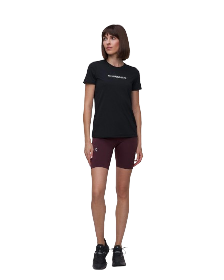 Tričko On Running RUN ON-T Women Black - 2025
