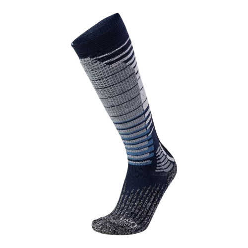 Snowboardové ponožky UYN Man Ski Snowboard Socks Dark Blue/Grey Melange - 2025/26
