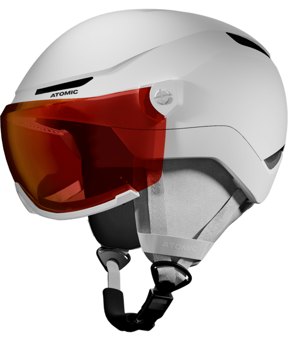 Lyžařská helma Atomic Revent Visor JR White Heather - 2025/26