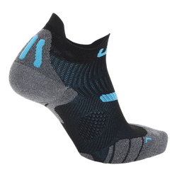 Outdoorové ponožky UYN Man Run 2in Socks Black/Turquise