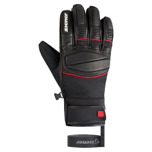 Lyžiarske rukavice Ziener Gomin-Z AS® Glove Man Black Red - 2025/26