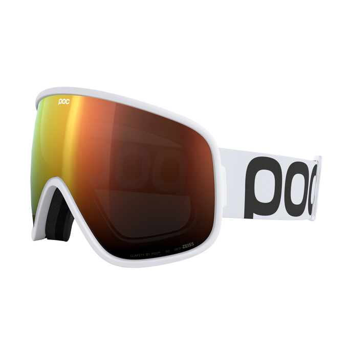 Lyžiarske okuliare POC Vitrea Hydrogen White/Partly Sunny Orange - 2025/26