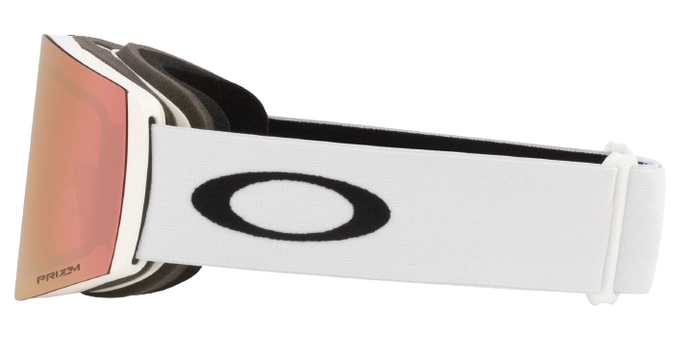 Lyžiarske okuliare Oakley Fall Line L Matte White Prizm Rose Gold - 2024/25
