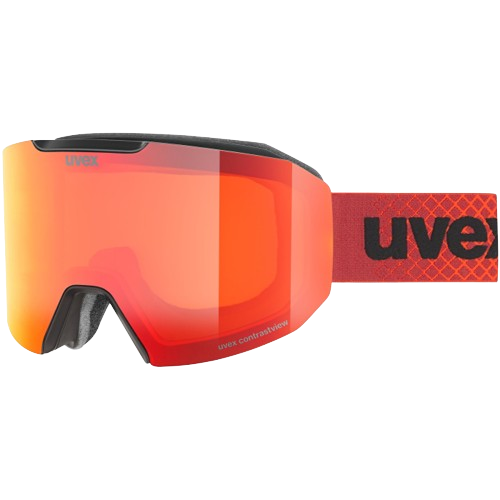 Lyžiarske okuliare Uvex Evidnt Attract Black Matt - 2024/25