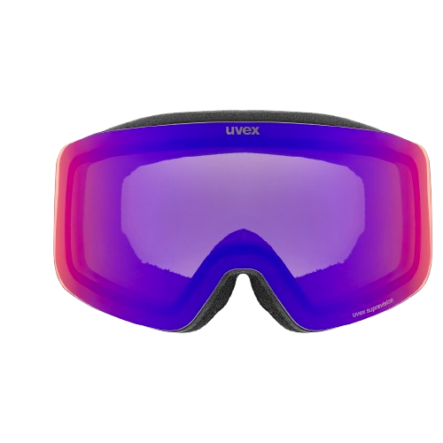 Lyžiarske okuliare Uvex PWDR FM Black Matt/Mirror Ruby - 2025/26