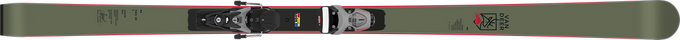 Zjazdové lyže Van Deer Pro + SPX 15 Rockerace B80 Grey - 2024/25