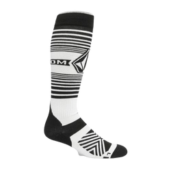 Lyžiarske ponožky Volcom Horizon Wool Blend OTC Sock White - 2024/25