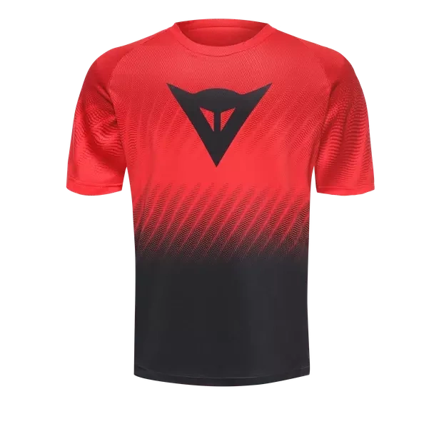 Cyklistický dres Dainese Scarabeo Jersey LS High-Risk-Red/Black - 2023