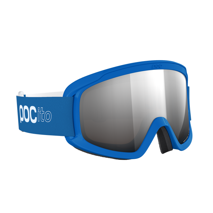 Lyžiarske okuliare POC POCito Opsin Fluorescent Blue/Partly Sunny Silver - 2025/26