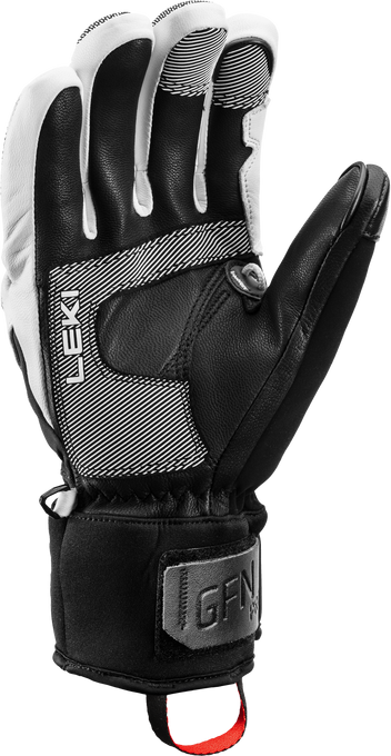 Lyžiarske rukavice LEKI Griffin Pro 3D White/Black - 2025/26