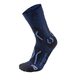 Outdoorové ponožky UYN Trekking Explorer Light Man Dark Blue/Indigo