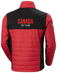 Páperová bunda Helly Hansen World Cup Insulator Jacket Red - 2023/24