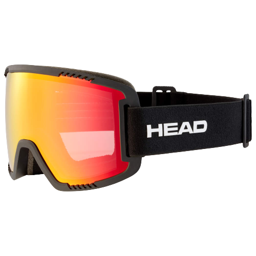 Lyžiarske okuliare HEAD Contex Red Black - 2025/26