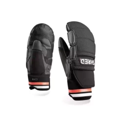 Lyžiarske rukavice  Shred Ski Race Protective Mittens Black/Rust - 2024/25