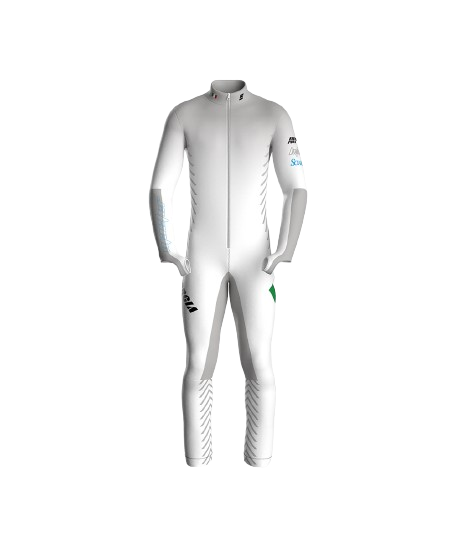 Lyžiarska kombinéza Energiapura Master White (non insulated, padded) - 2024/25
