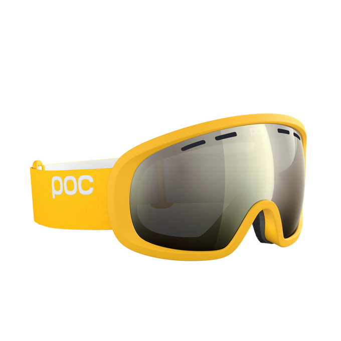 Lyžiarske okuliare POC Fovea Mid Sulphite Yellow/Partly Sunny Ivory - 2023/24