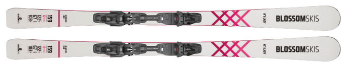 Zjazdové lyže Blossom Skis Numero Uno Lady Superflex + PRD 12 - 2024/25