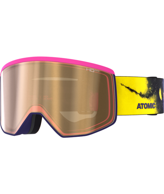 Lyžiarske okuliare Atomic Four Pro L Signature NMC Pink Powder - 2025/26