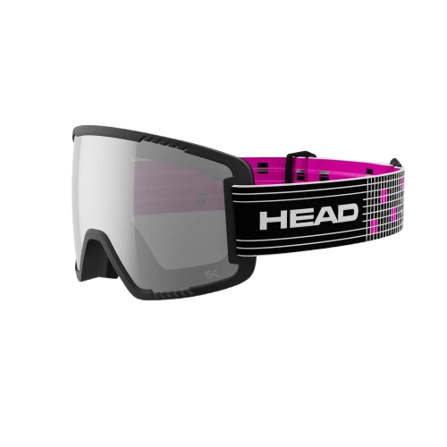 Lyžiarske okuliare HEAD Contex Pro 5K Race Chrome/VIS + náhradné zorníky - 2025/26