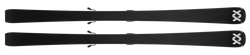 Zjazdové lyže Volkl Peregrine 72 Black + RMotion T 12 Black - 2025/26