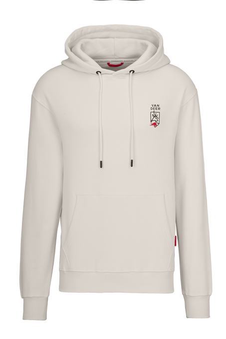 Mikina s kapucňou Van Deer Essential Hoodie Off White - 2025/26