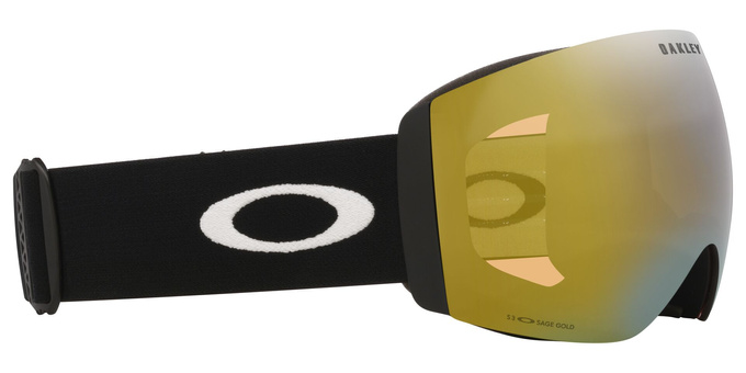 Lyžiarske okuliare Oakley Flight Deck Pro L Matte Black/Prizm Sage Gold Iridium + Additional lens Prizm Snow Iced Iridium - 2025/26