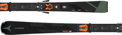Zjazdové lyže Atomic Redster Q7 Revoshock C + MI 12 GW Black/Orange - 2025/26