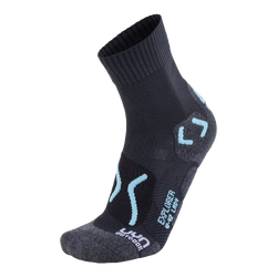 Outdoorové ponožky UYN Trekking Explorer Outdoor Explorer Woman Black/Water Green